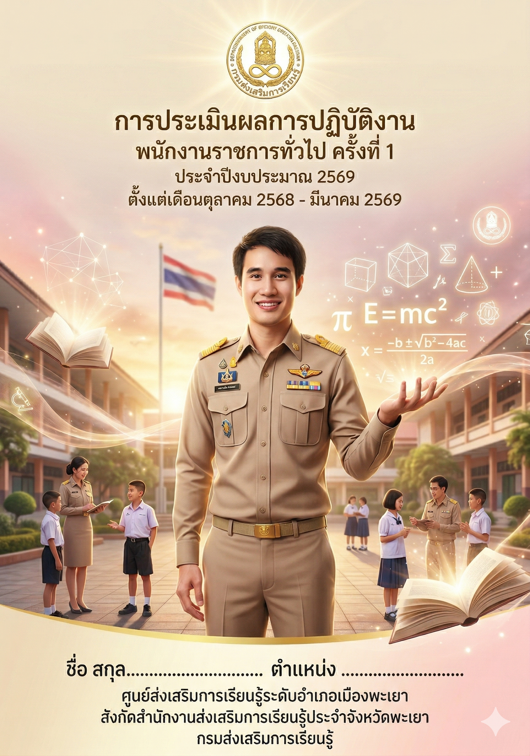 ปกประเมินพนักงานราชการ