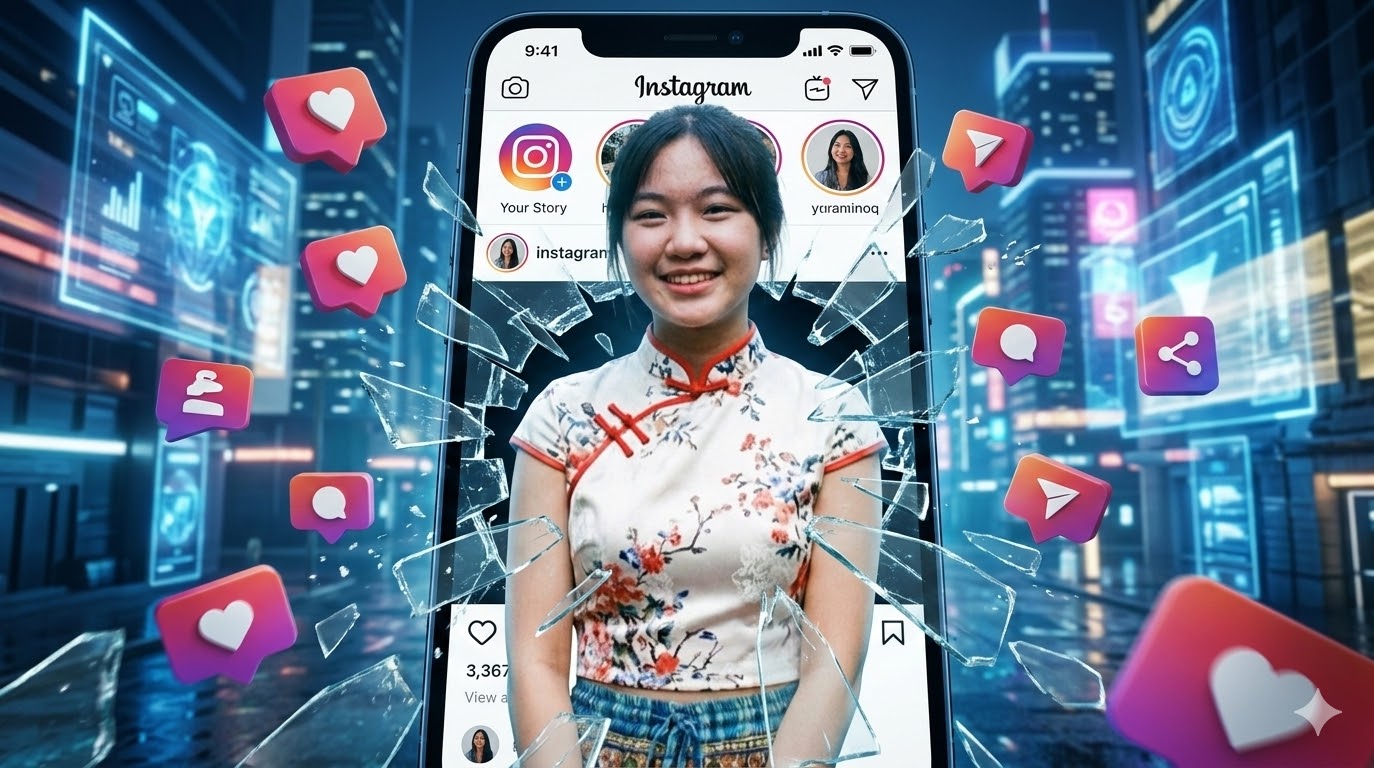 โลกดิจิทัลทะลุออกมาสู่โลก Instagram