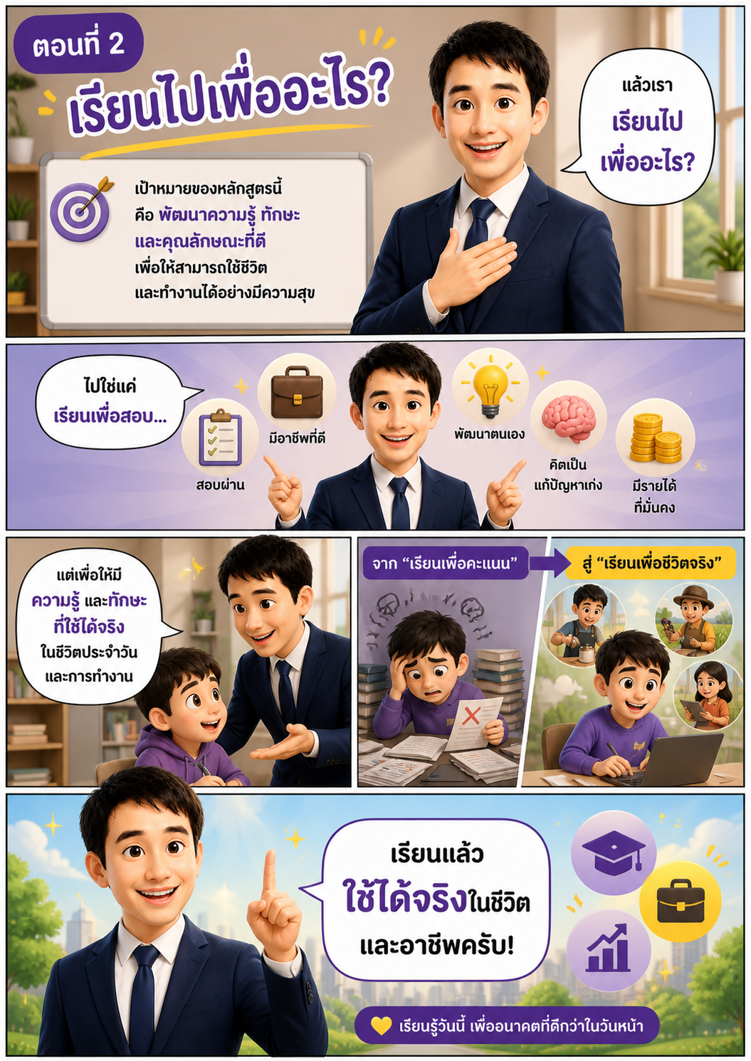 ตอนที่ 2 เรียนไปเพื่ออะไร?