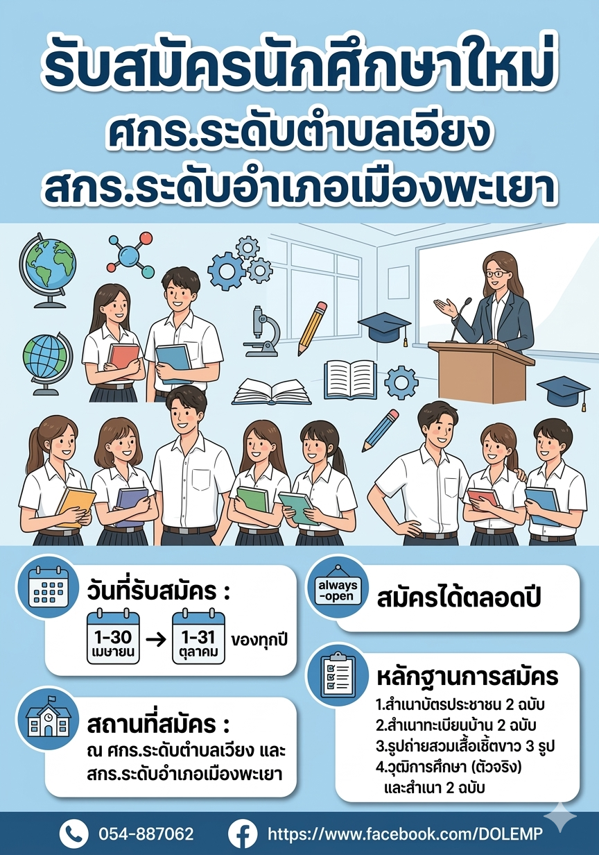 รับสมัครนักศึกษาใหม่