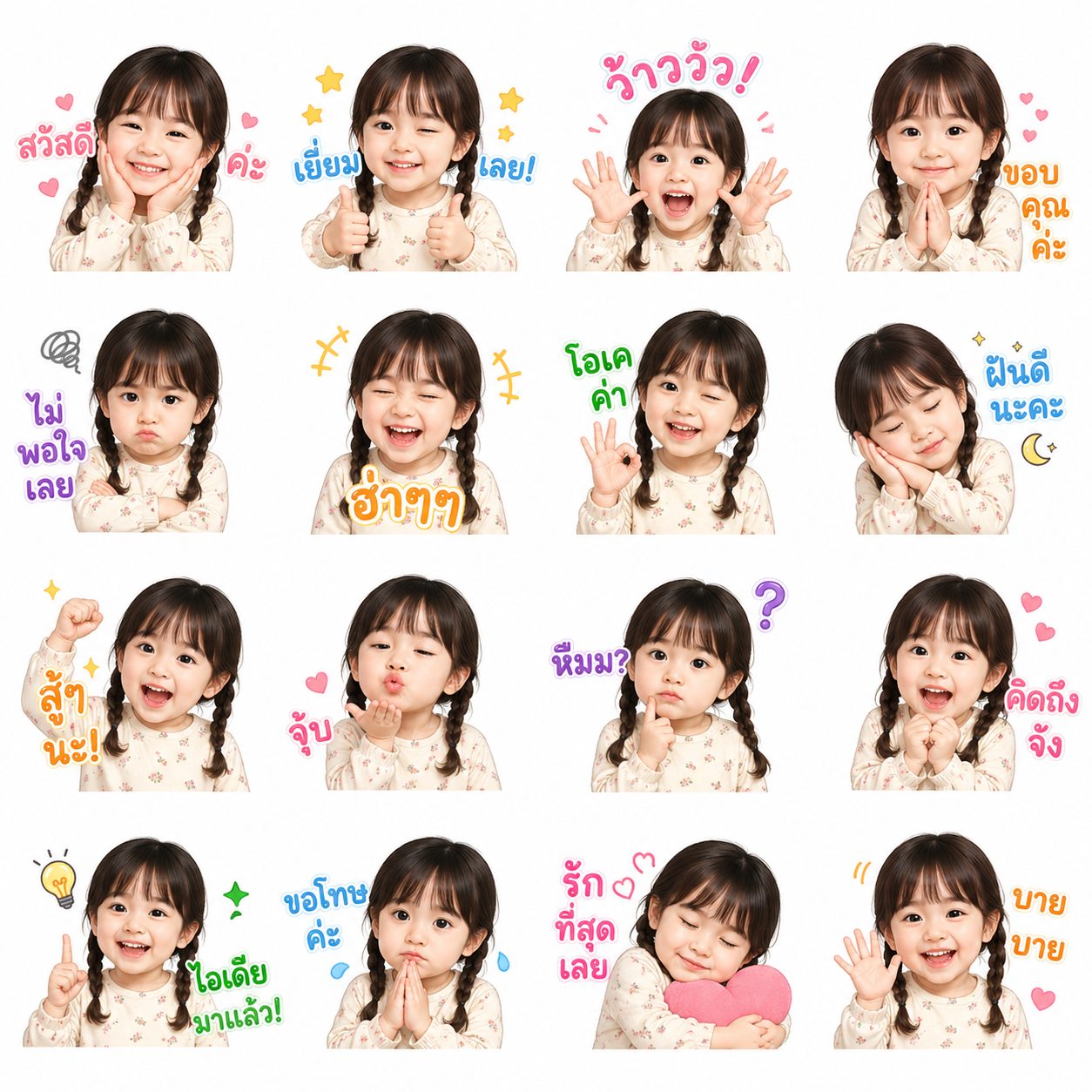 ทำสติ๊กเกอร์ไว้อวดเพื่อนๆกัน