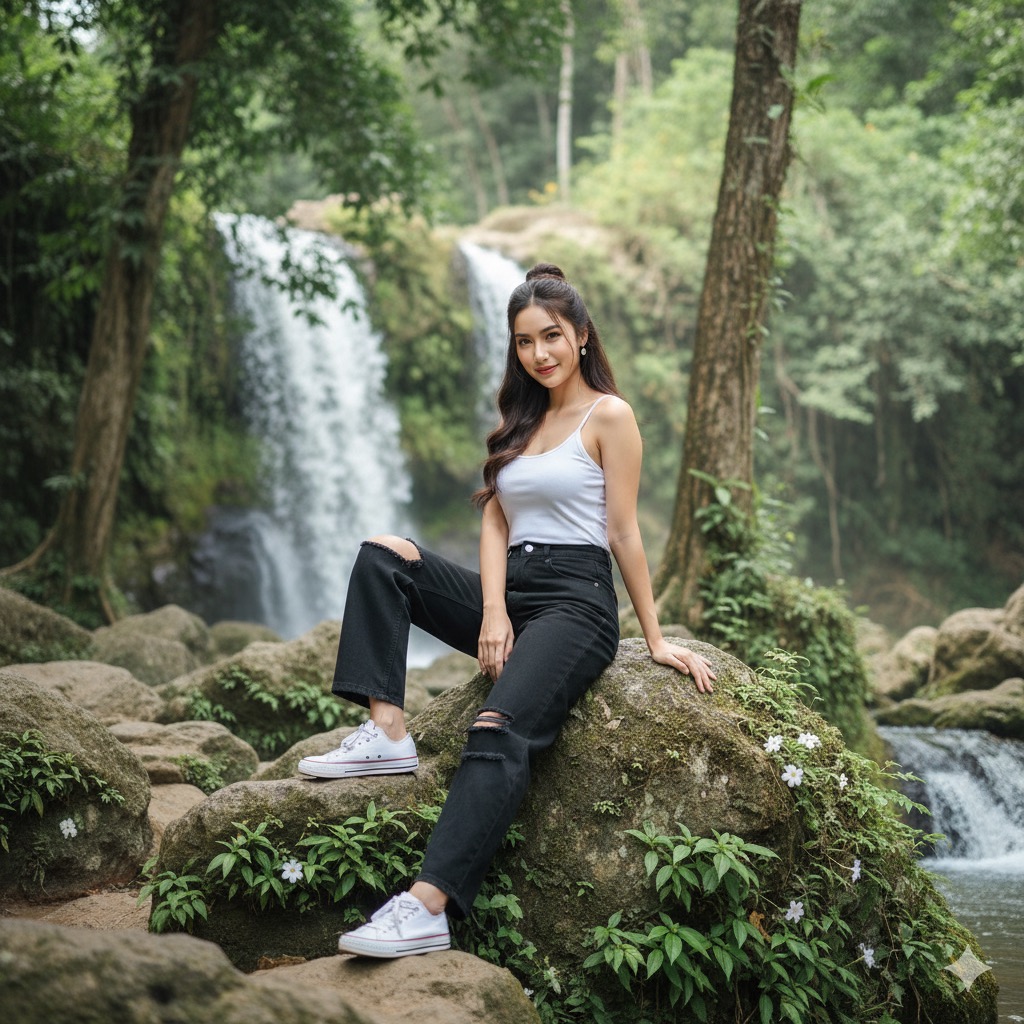 สร้างภาพเที่ยวน้ำตก