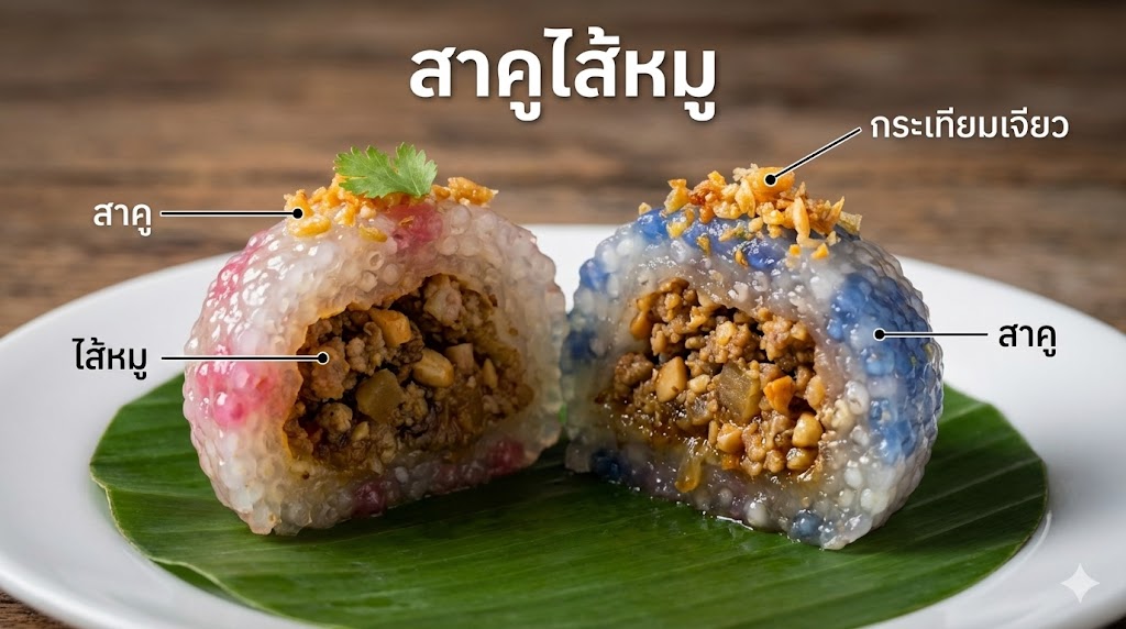 สาคูไส้หมู