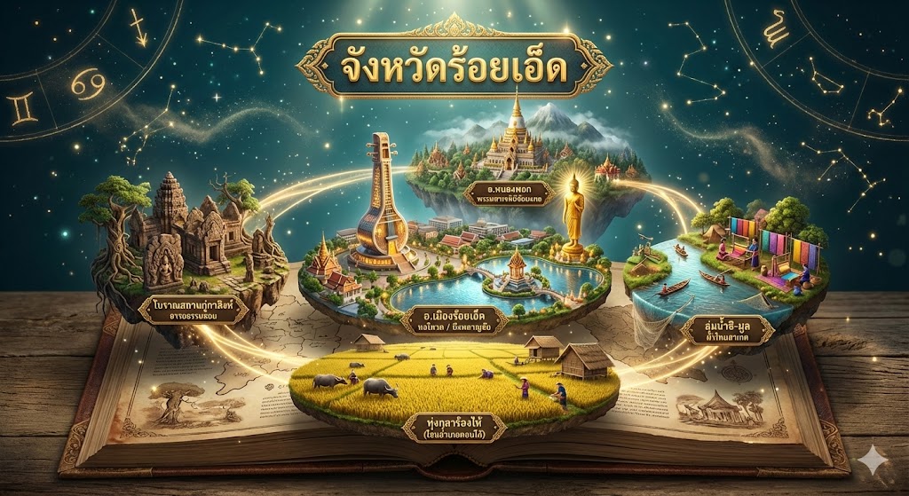 ท่องแดน "ร้อยเอ็ด" เมือง "สาเกตนคร" ในตำนาน