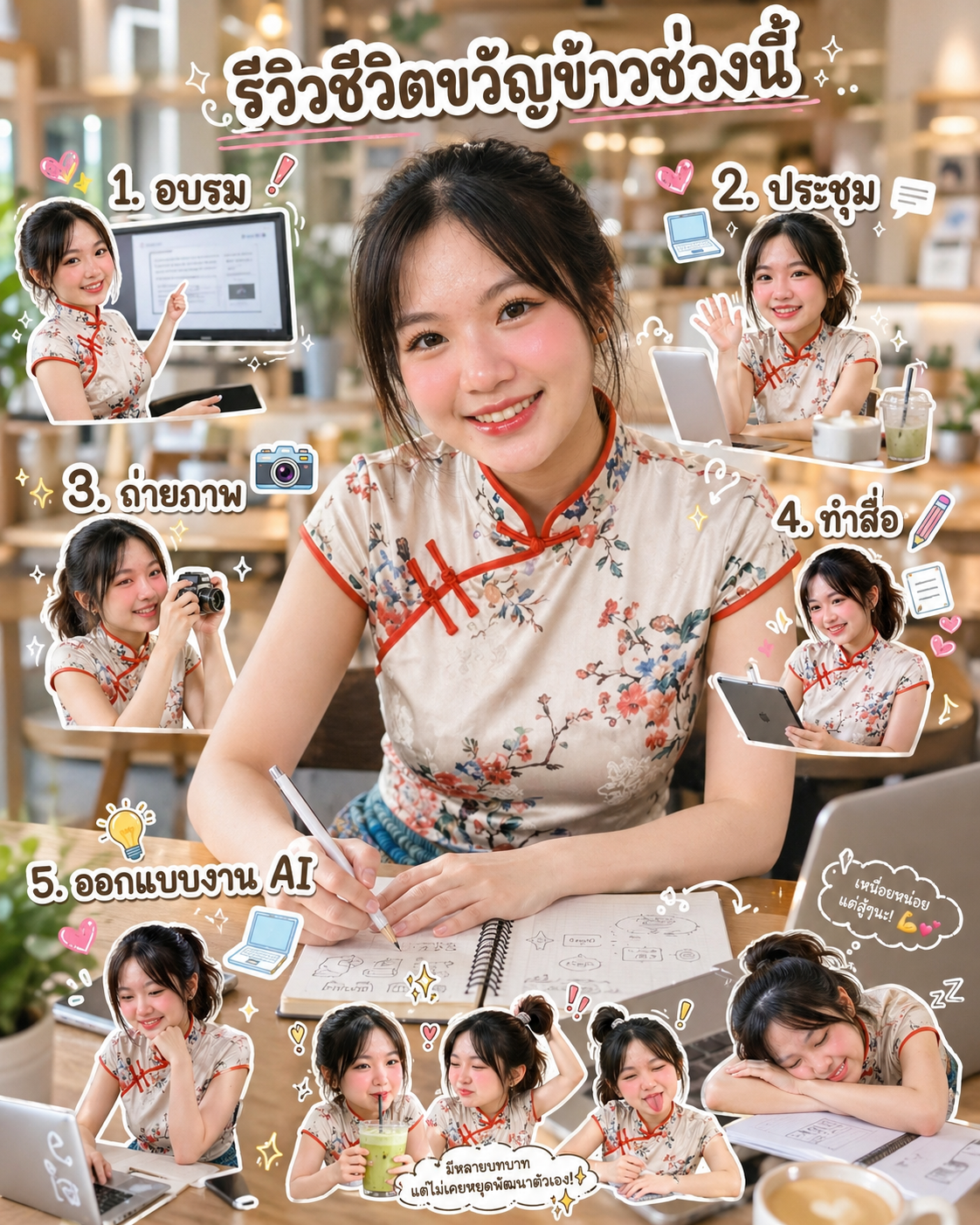 K-Beauty Douyin ผู้หญิง น่ารักๆ