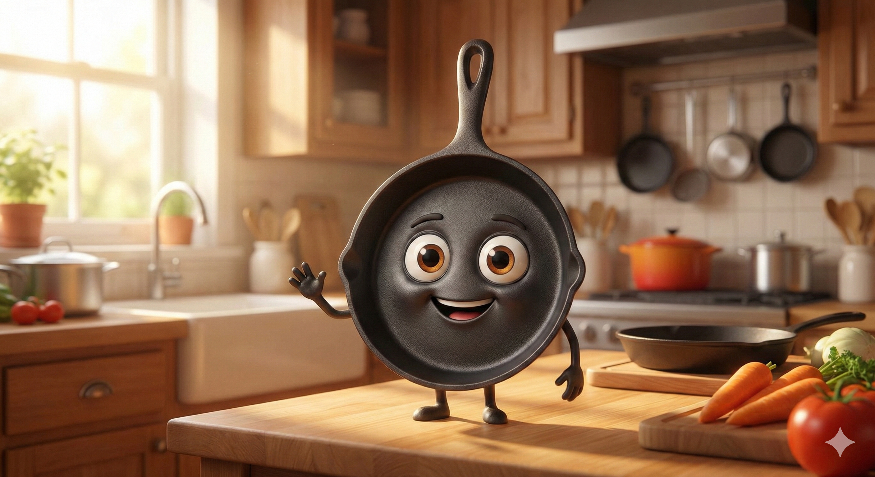 แจก ตัวละครแอนิเมชั่น 3D น่ารักของ [กระทะ]