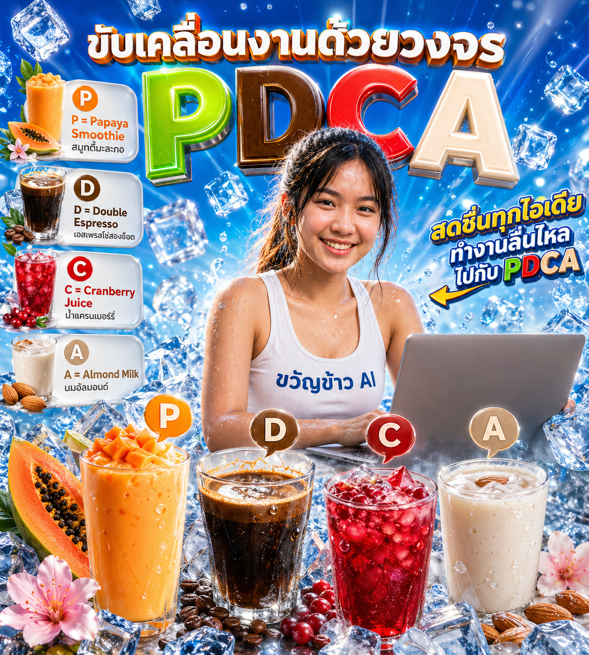 ขับเคลื่อนงานด้วยวงจร PDCA