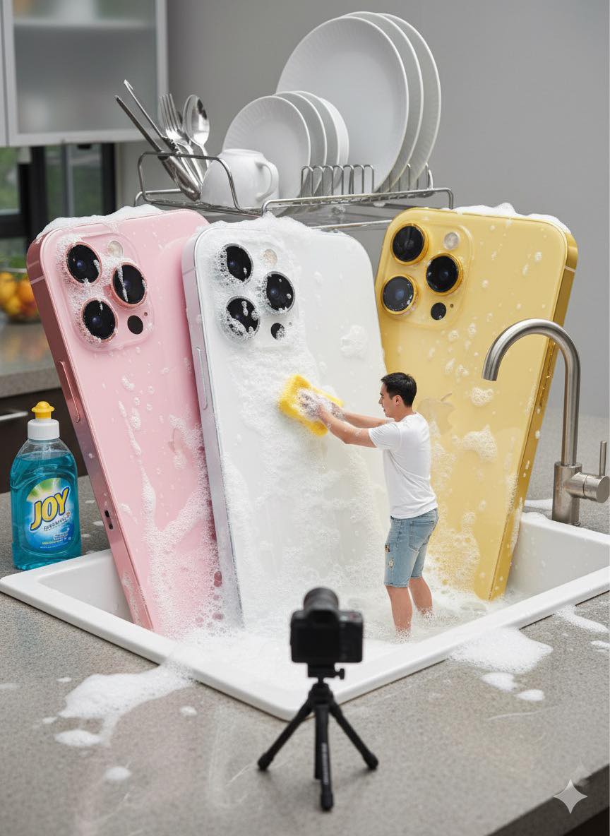 มาลองสร้างภาพแนวก๊วนกวน IPhone 17