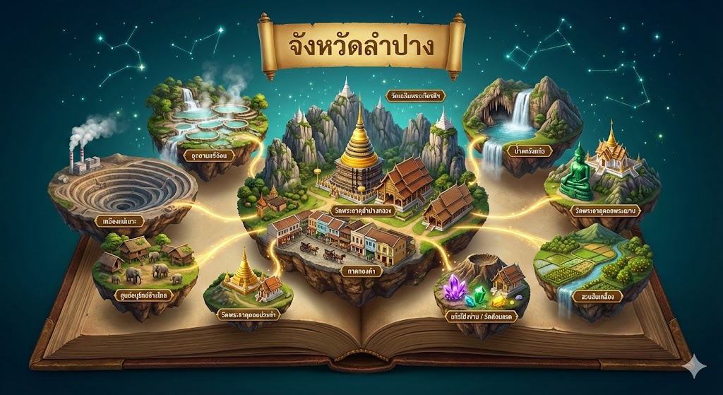 จังหวัดลำปาง ในเมืองเวทมนต์