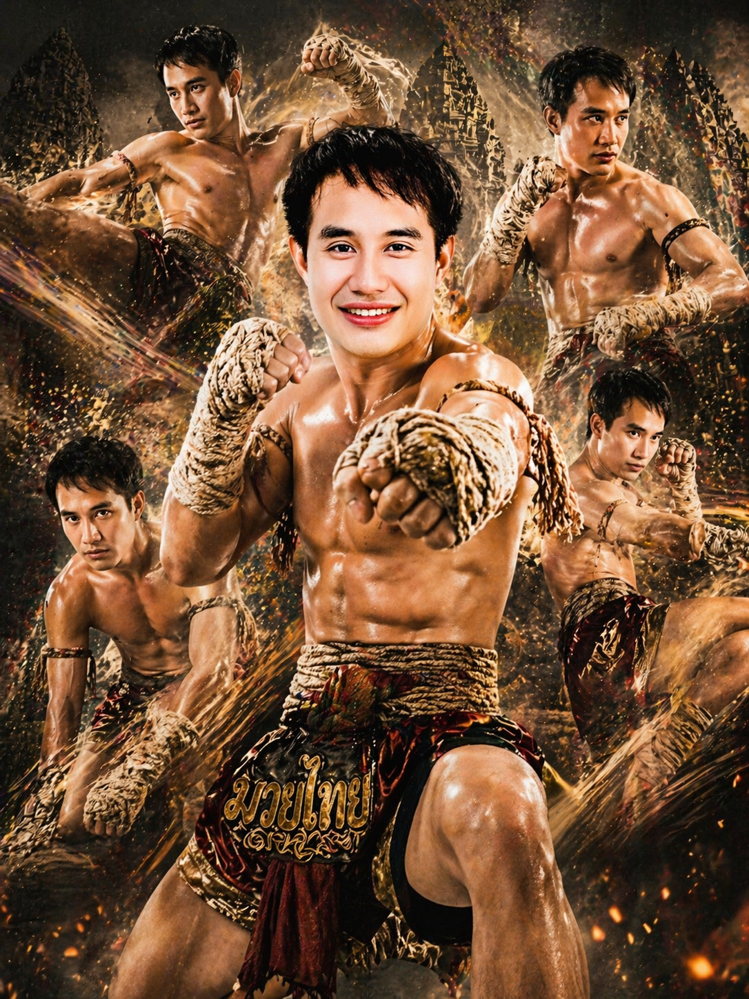 นักมวยโบราณ ชาย