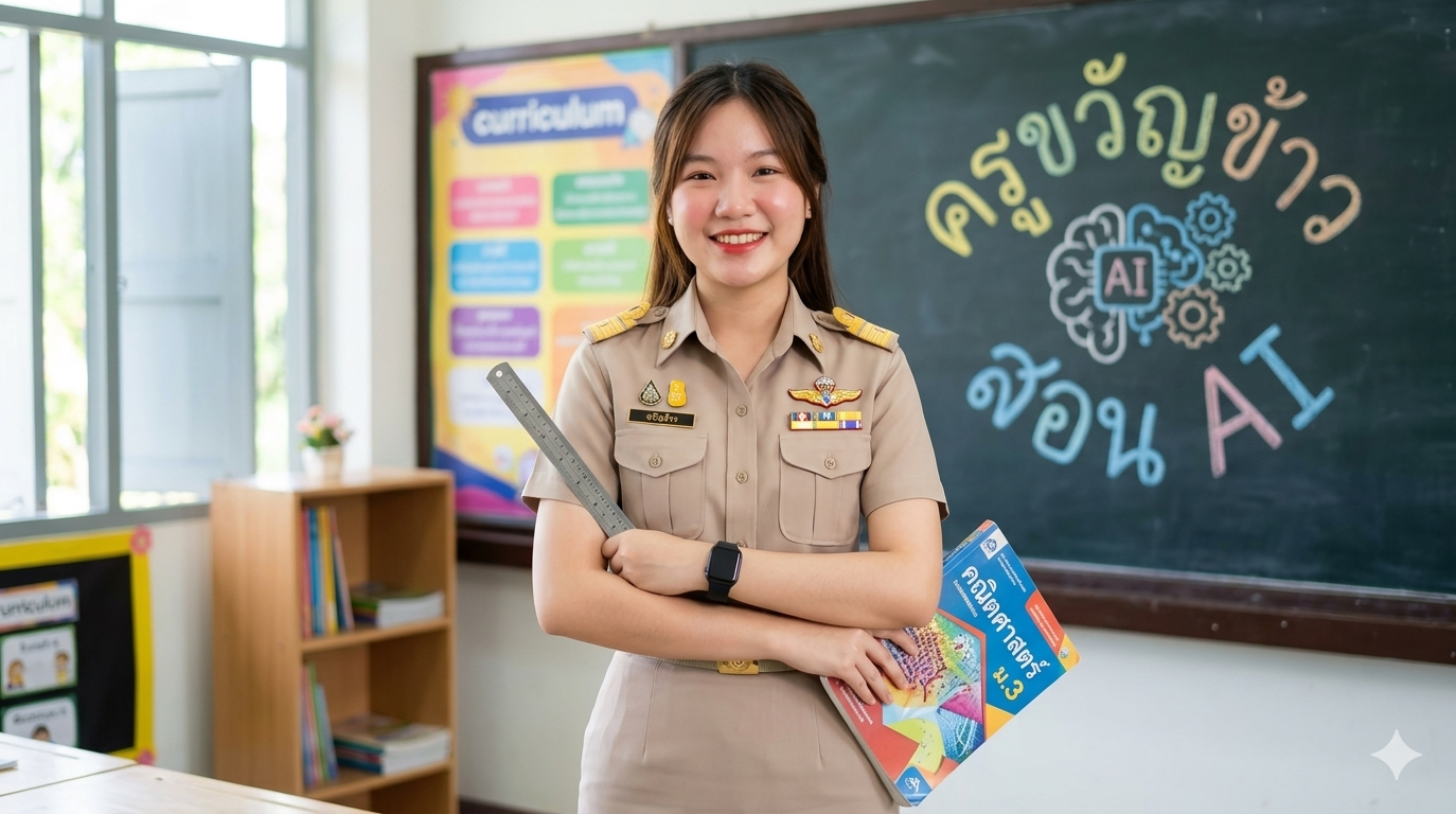 ครูสอน AI