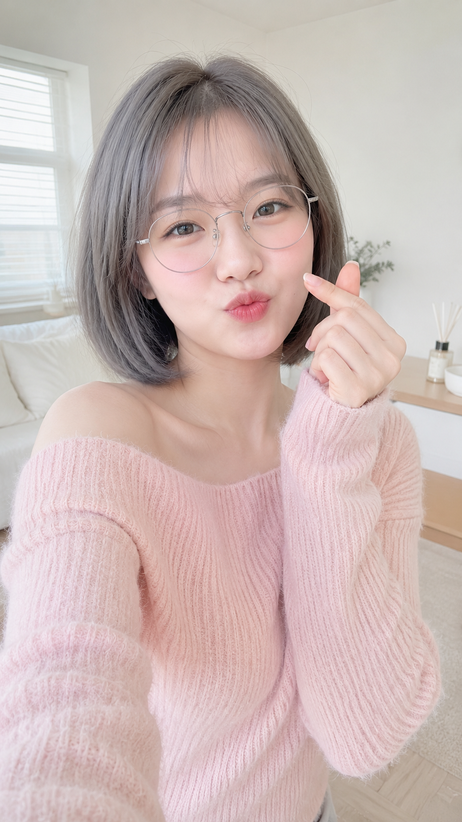 สาวแบ๋ว ใส่แว่น