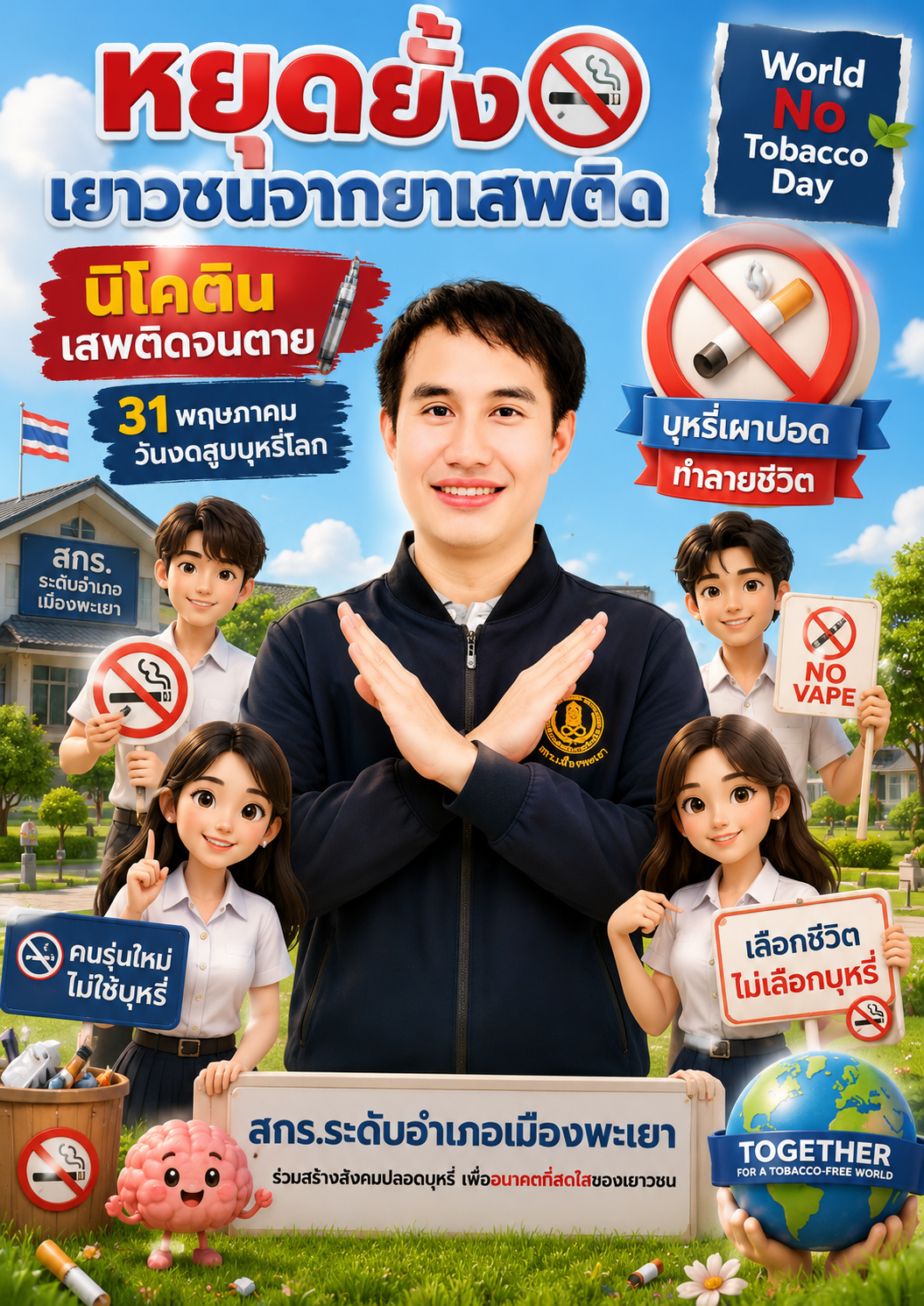 ยุดยั้งเยาวชนจากยาเสพติด