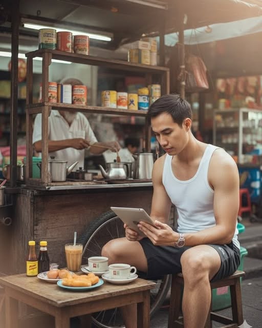 บรรยากาศร้านกาแฟโบราณ