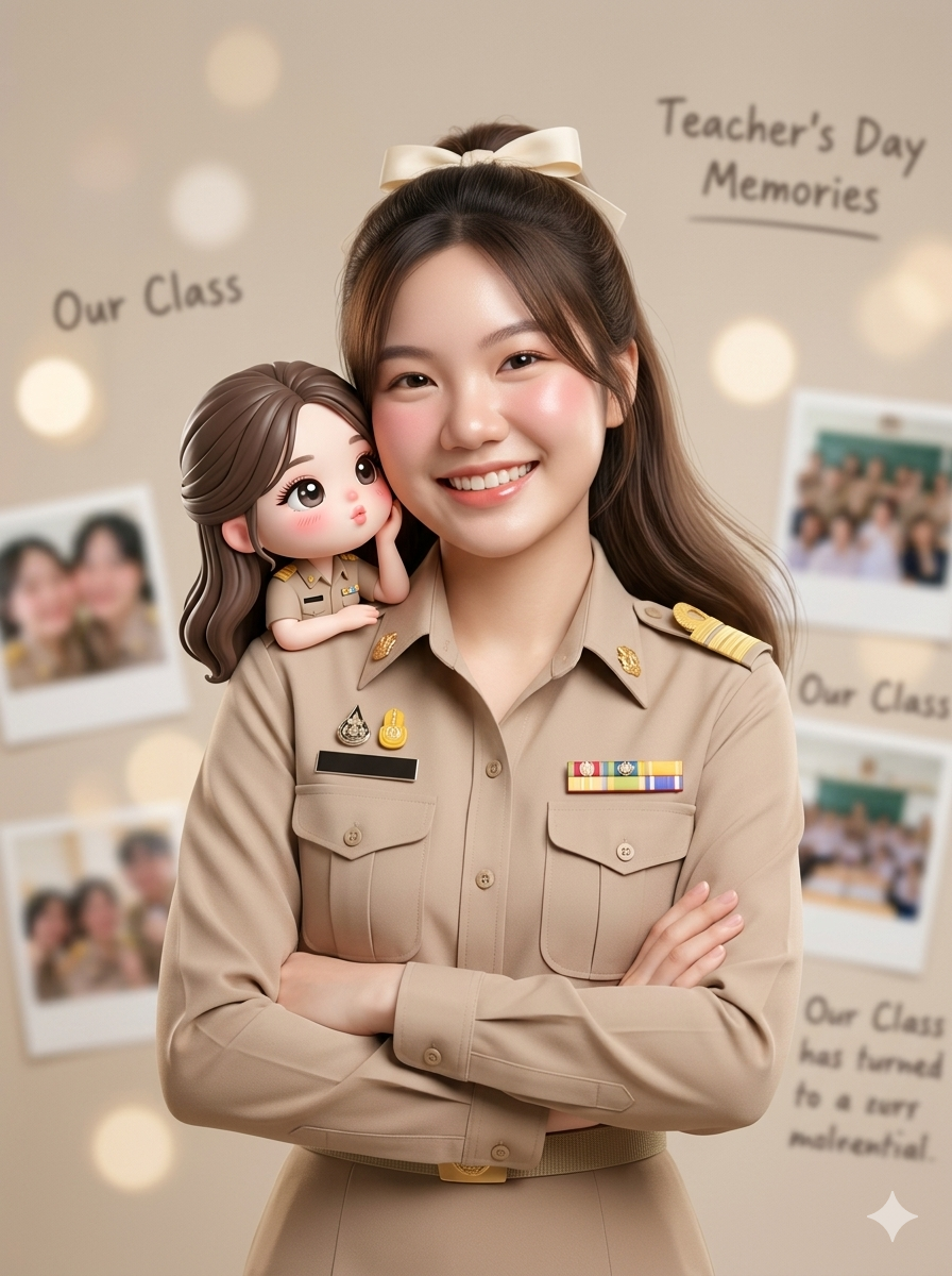ภาพครูสาว