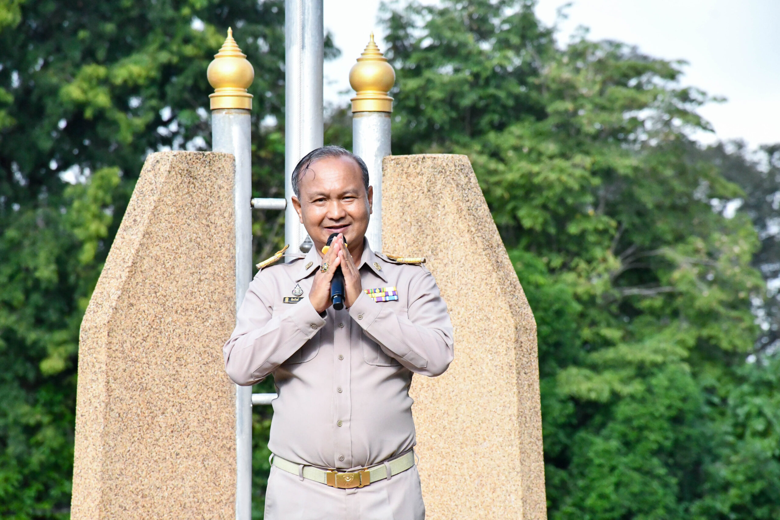 วิทยาลัยการอาชีพศรีสะเกษจัดกิจกรรมหน้าเสาธงต้อนรับเปิดภาคเรียนที่ 2 ปีการศึกษา 2569
