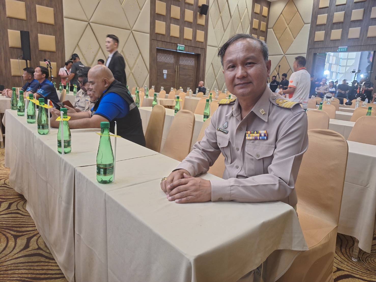 ผู้อำนวยการวิทยาลัยการอาชีพศรีสะเกษเข้าร่วมงานแถลงข่าวการแข่งขันฟุตบอล คิงส์คัพ 2026 ครั้งที่ 52