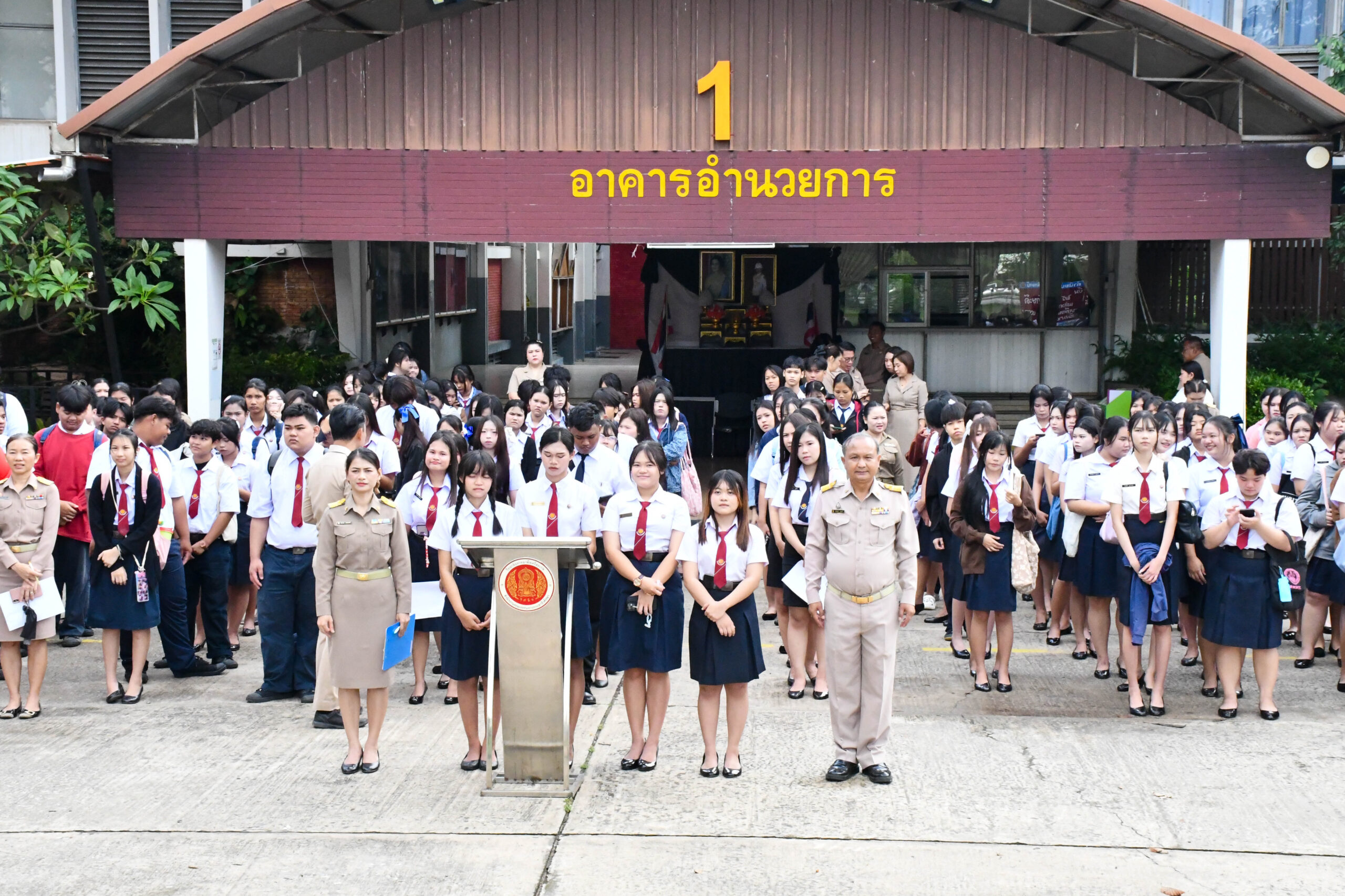 วิทยาลัยการอาชีพศรีสะเกษจัดกิจกรรมหน้าเสาธงต้อนรับเปิดภาคเรียนที่ 2 ปีการศึกษา 2569